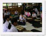 DSCN0172 * Chulalongcorn University in Bangkok has a University School. We had the opportunity to observe a music class of children learning Thai instruments. This is the oldest university in Thailand and the most prestigous university. I was originally schedule to give a lecture here, but as it turned out I didn't do that. We started by observing a music class of elementary children learning Thai instruments * 2592 x 1944 * (999KB)