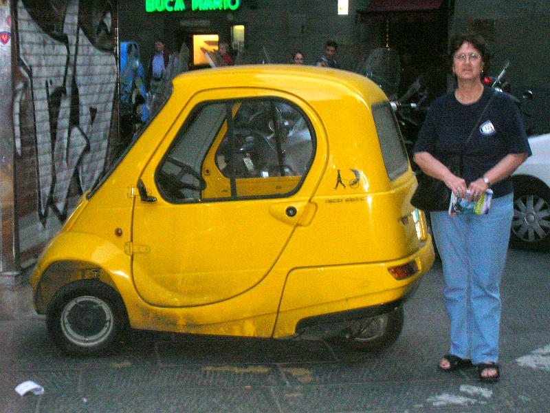 DSCN1704.JPG - A giant tourist next to this limosine