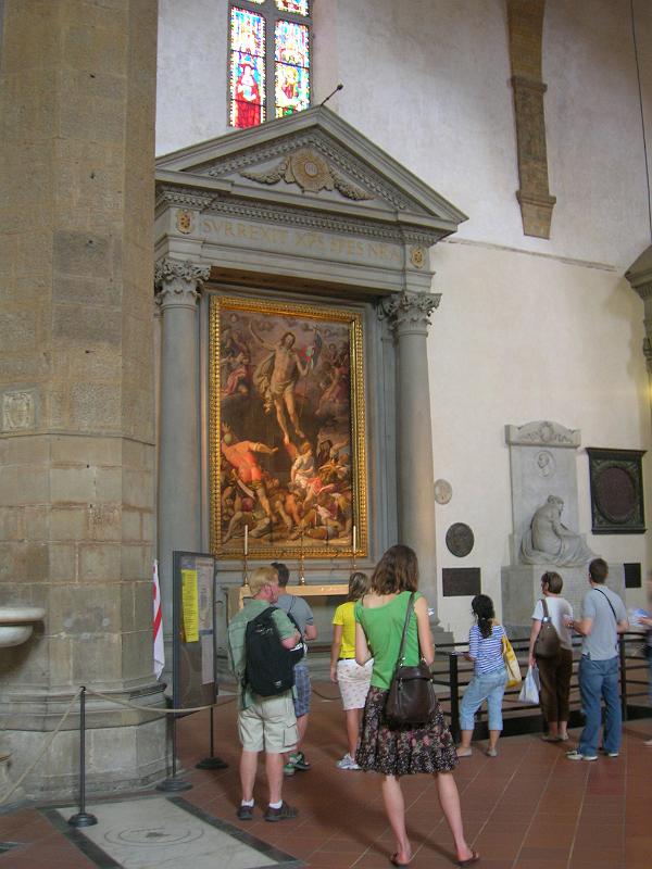 DSCN1674.JPG - The resurrection by Santi di Tito