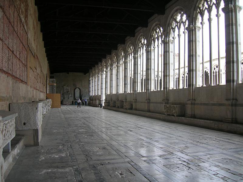 DSCN1845.JPG - The building comes from the 13th century, a huge oblong Gothic cloister begun in 1278. It was completed in 1464