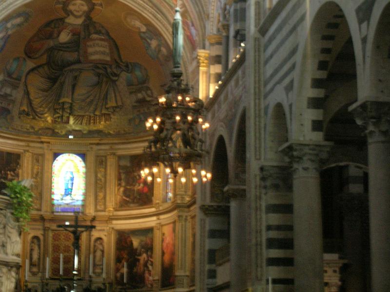 DSCN1795.JPG - Pope Gregory VII was buried in the cathedral, but a fire in 1600 destroyed his tomb