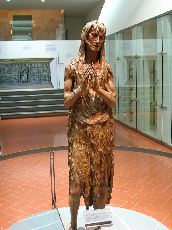 DSCN1550.JPG - wooden figure of Mary Magdalene by Donatello (later style)